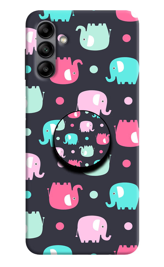 Baby Elephants Samsung A04s Pop Case