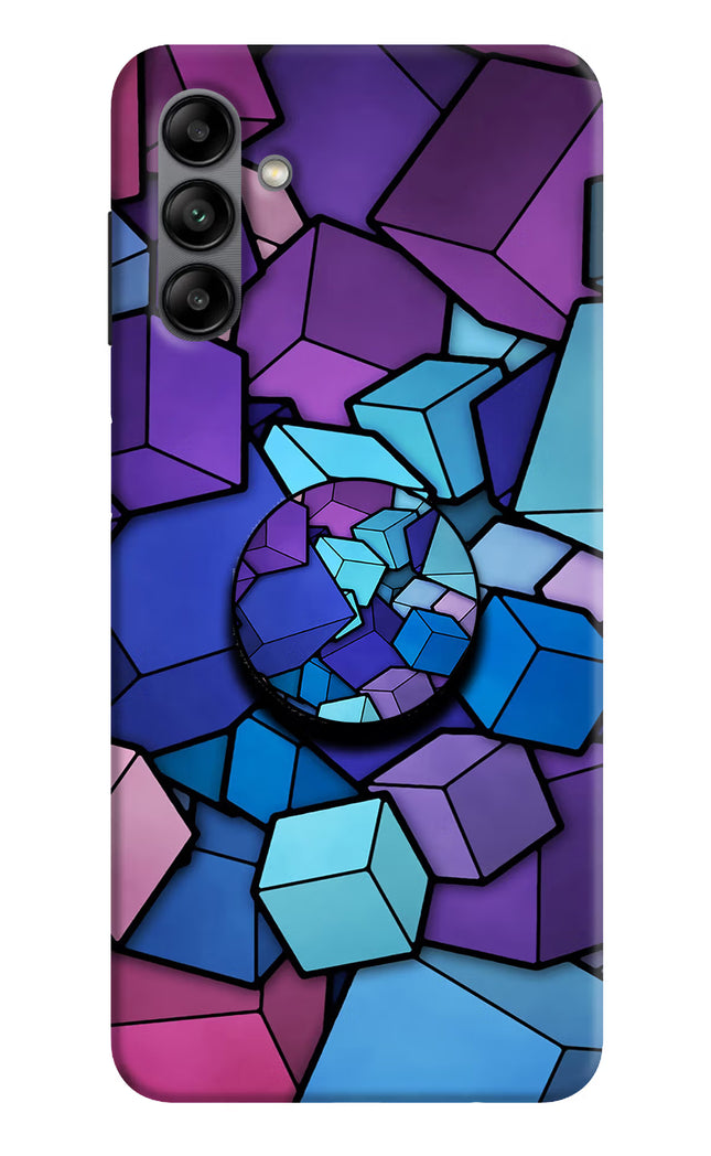 Cubic Abstract Samsung A04s Pop Case