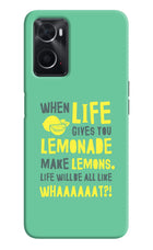 Quote Oppo A76 Back Cover