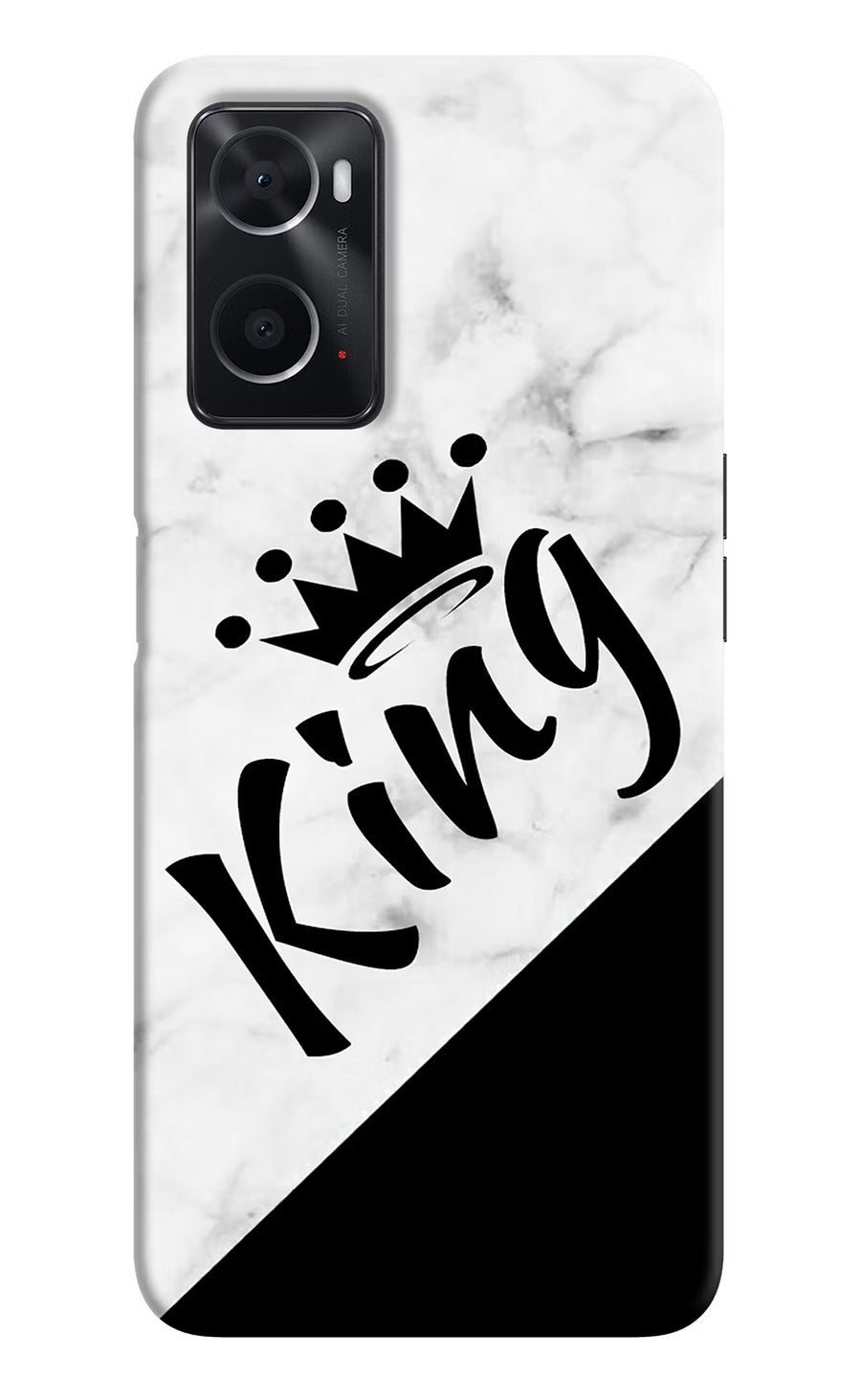 King Oppo A76 Back Cover, Hard case