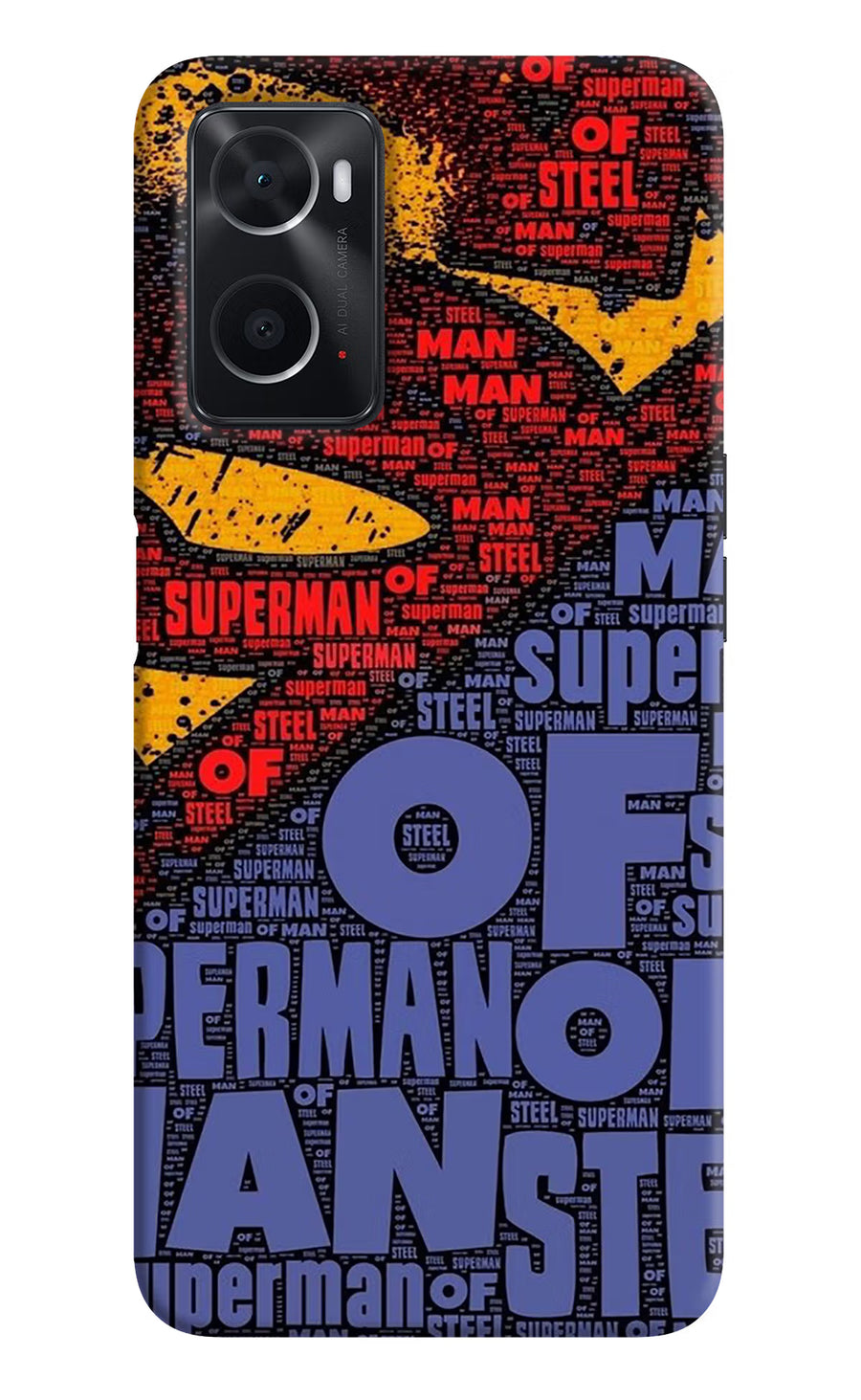 Superman Oppo A76 Back Cover, Hard case