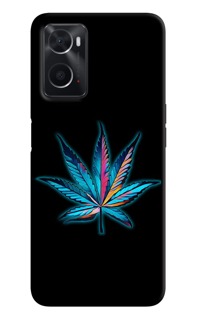Weed Oppo A76 Back Cover