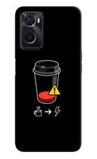 Coffee Oppo A76 Back Cover