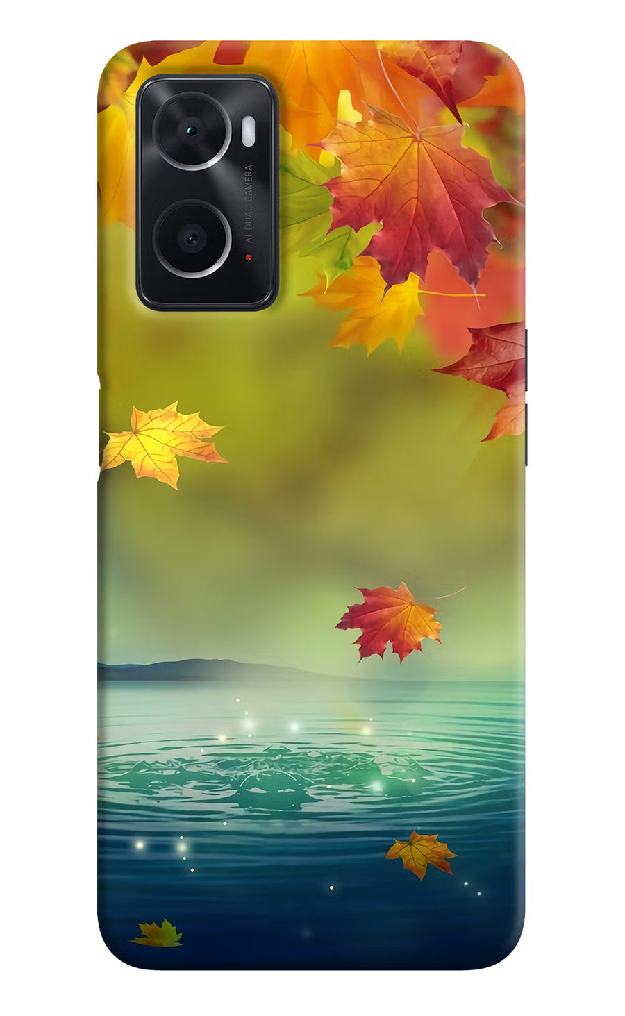 Flowers Oppo A76 Back Cover, Hard case