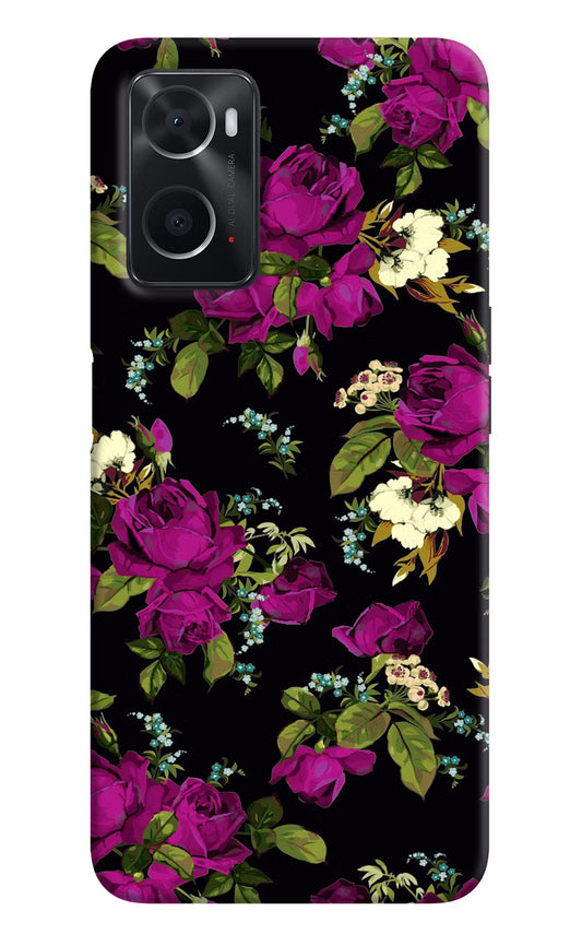Flowers Oppo A76 Back Cover
