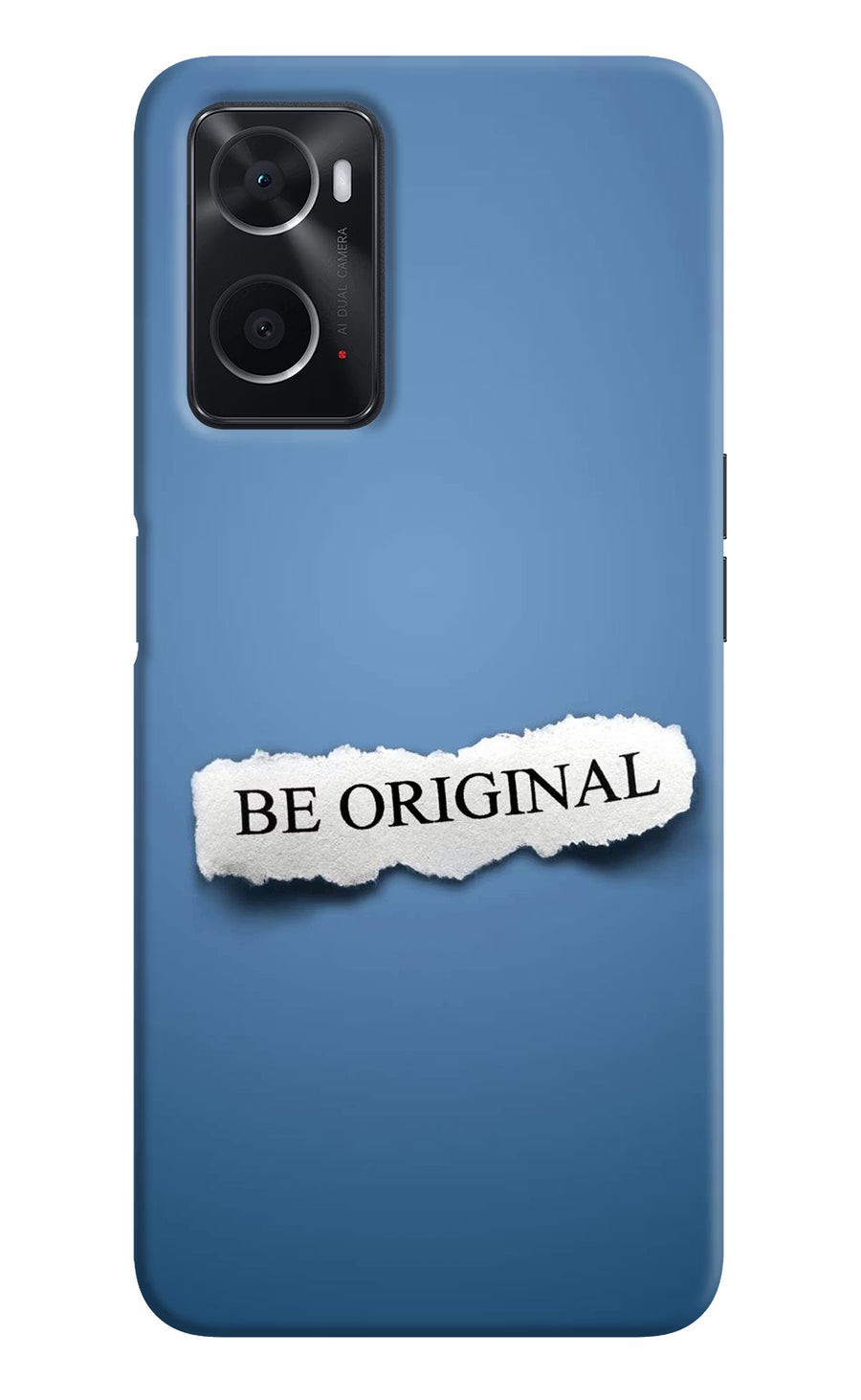 Be Original Oppo A76 Back Cover, Hard case