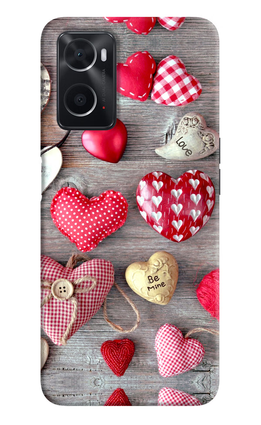 Love Wallpaper Oppo A76 Back Cover, Hard case