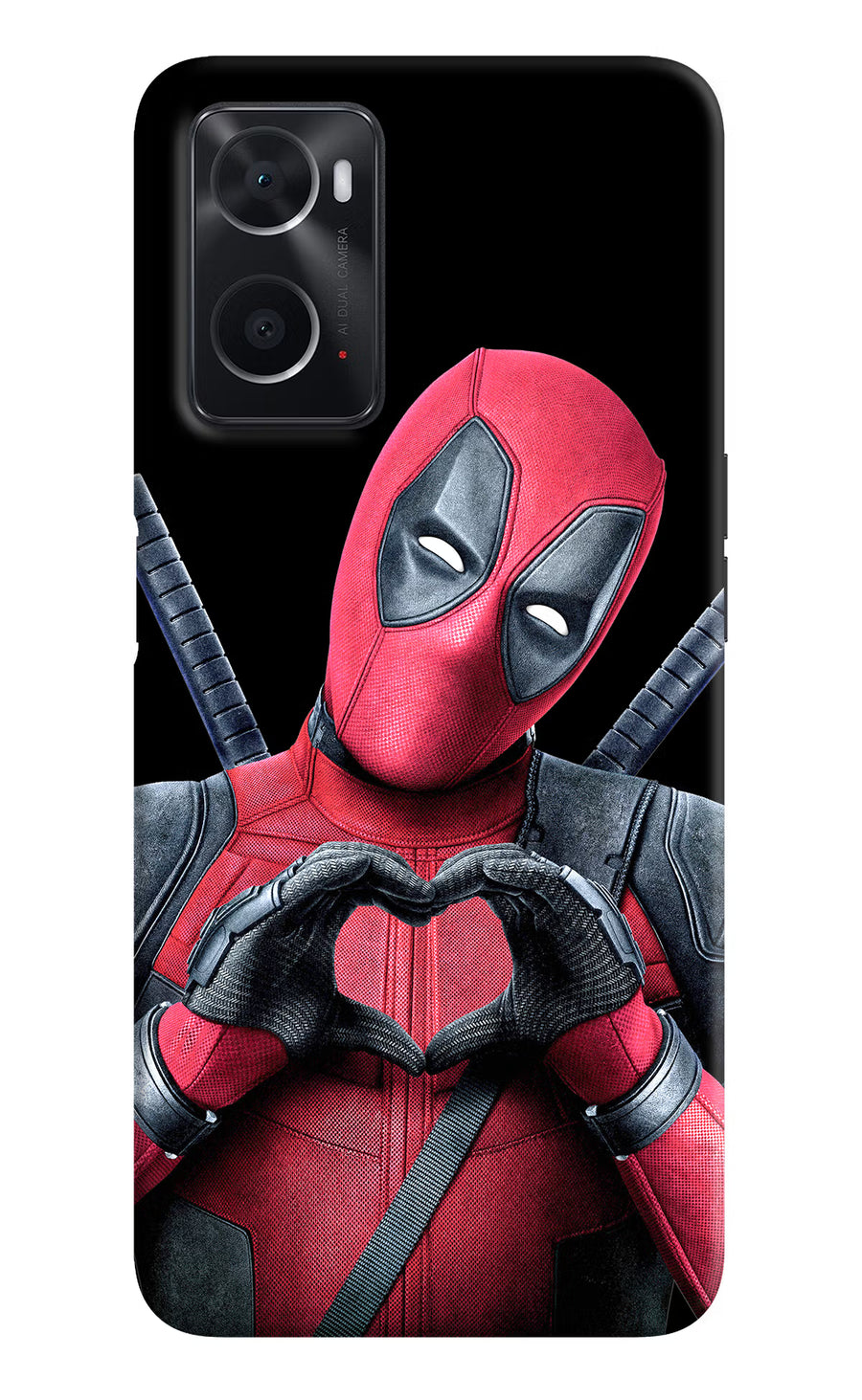 Deadpool Oppo A76 Back Cover, Hard case