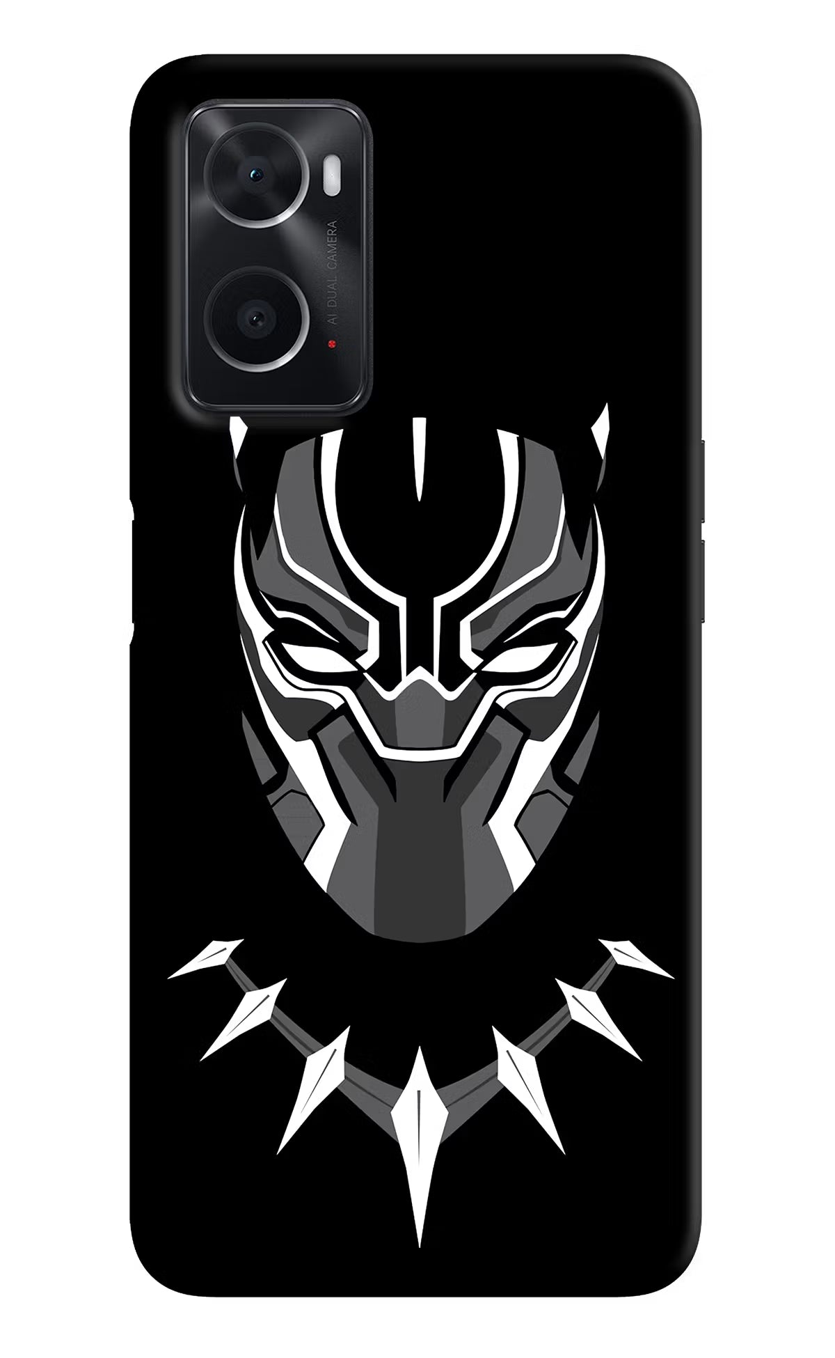 Black Panther Oppo A76 Back Cover