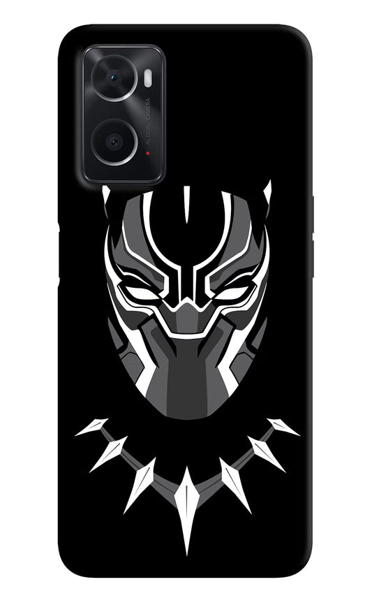 Black Panther Oppo A76 Back Cover