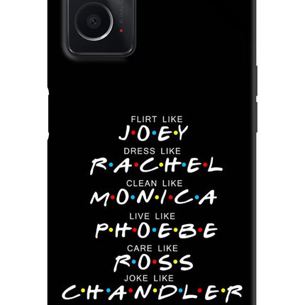FRIENDS Character Oppo A76 Back Cover