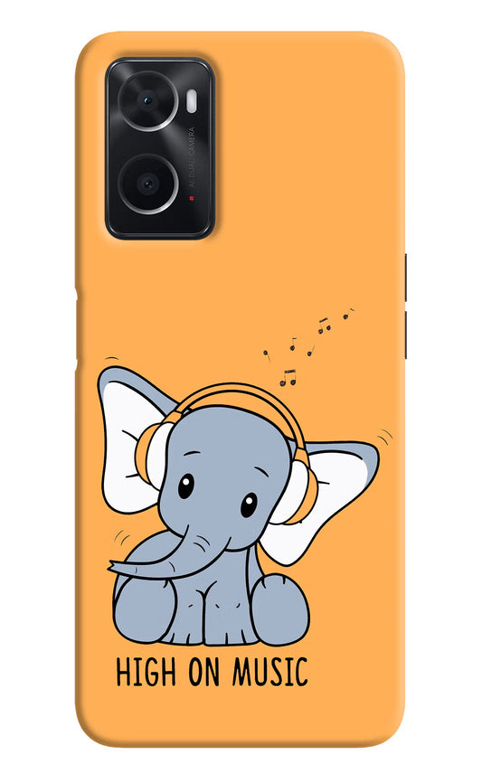 High On Music Oppo A76 Back Cover