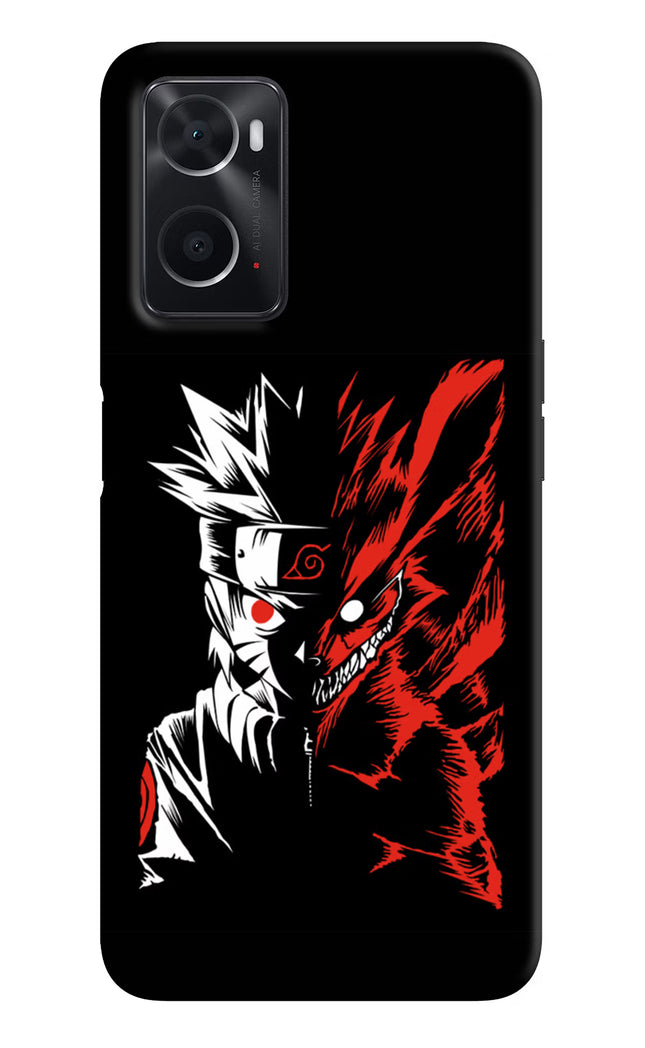Naruto Two Face Oppo A76 Back Cover