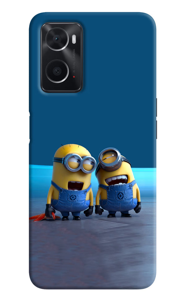 Minion Laughing Oppo A76 Back Cover