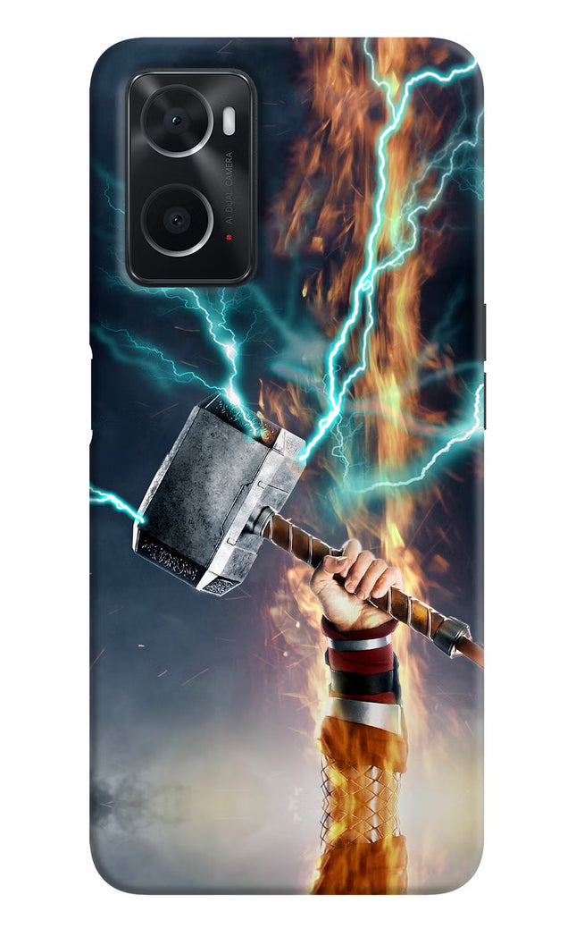Thor Hammer Mjolnir Oppo A76 Back Cover