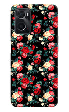 Rose Pattern Oppo A76 Back Cover
