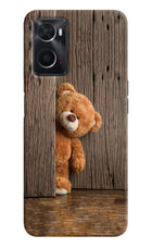 Teddy Wooden Oppo A76 Back Cover