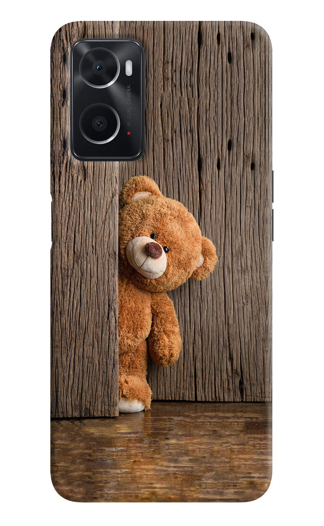 Teddy Wooden Oppo A76 Back Cover