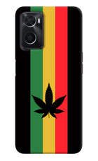 Weed Flag Oppo A76 Back Cover