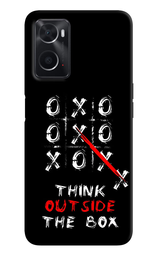 Think out of the BOX Oppo A76 Back Cover