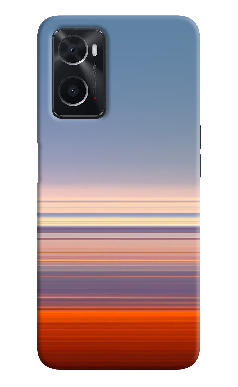 Morning Colors Oppo A76 Back Cover, Hard case