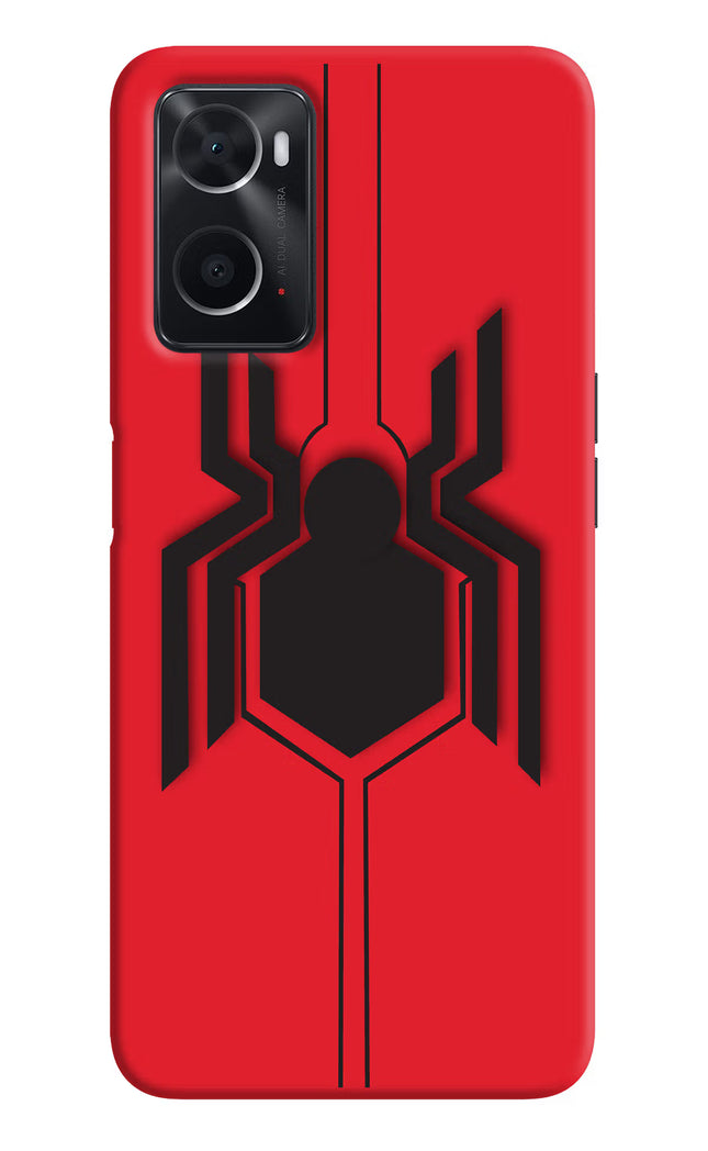 Spider Oppo A76 Hard Case Back Cover by Casekaro
