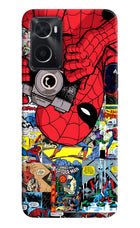Spider Man Oppo A76 Hard Case Back Cover by Casekaro