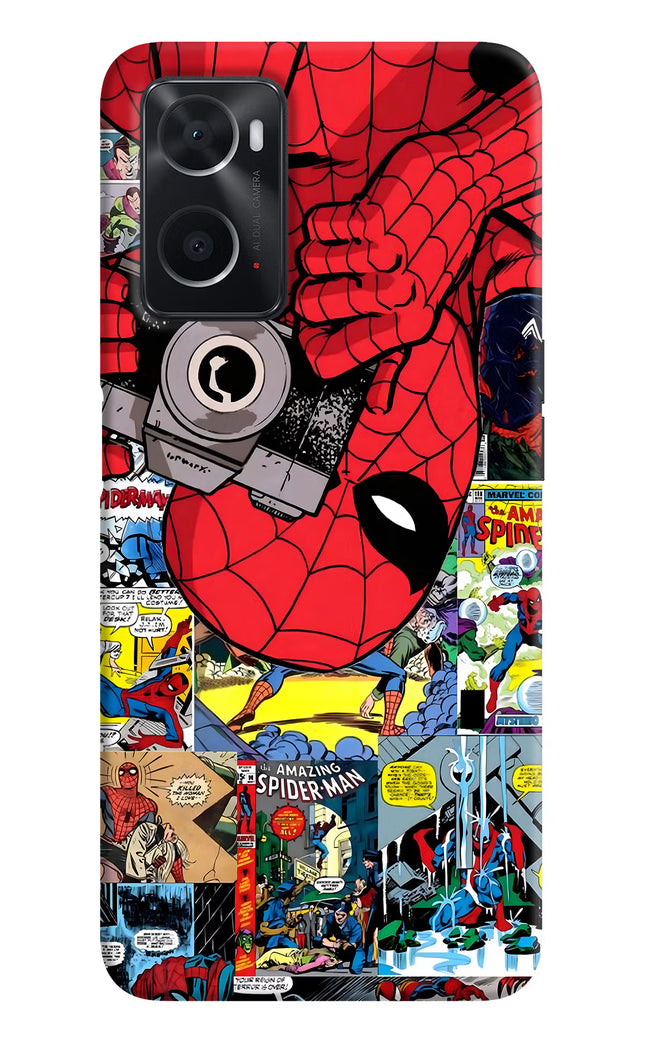 Spider Man Oppo A76 Hard Case Back Cover by Casekaro