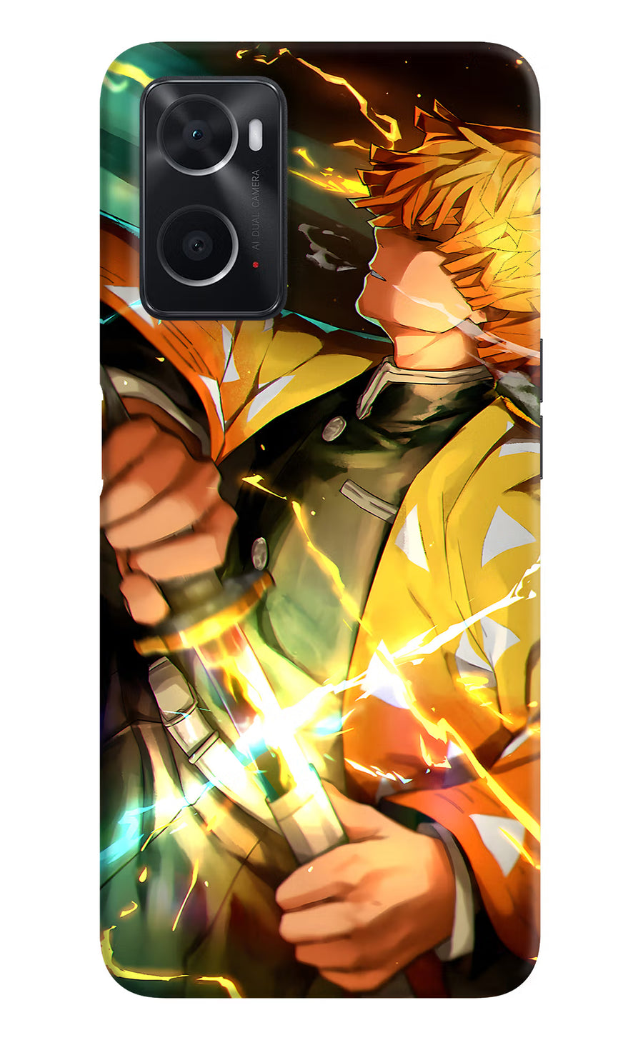 Demon Slayer Oppo A76 Back Cover, Hard case