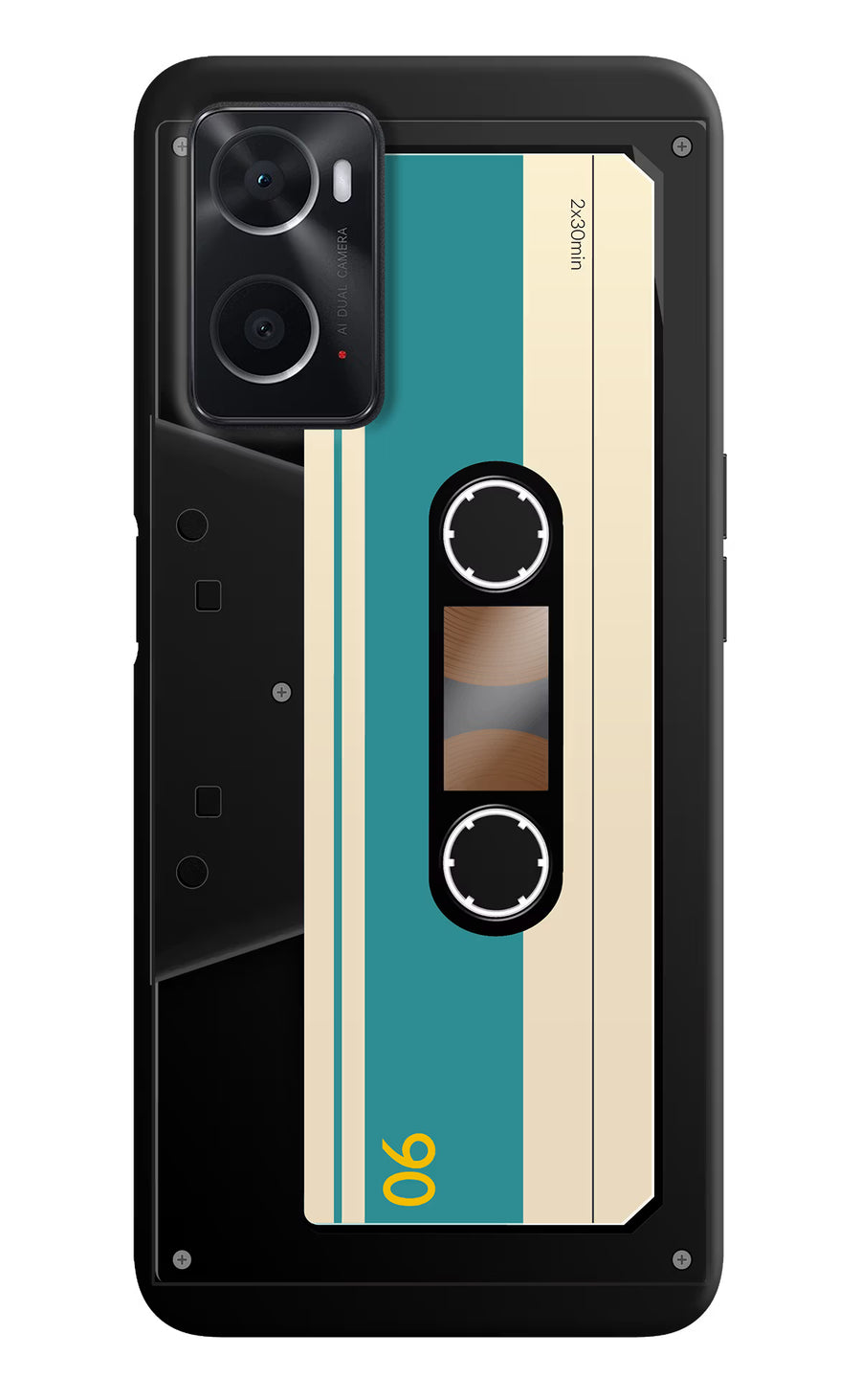Cassette Oppo A76 Back Cover, Hard case