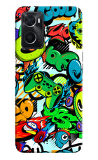 Game Doodle Oppo A76 Back Cover
