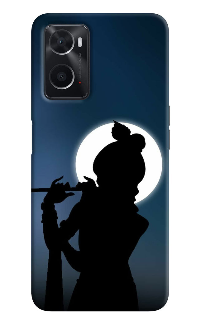 Shri Krishna Silhouette Oppo A76 Back Cover