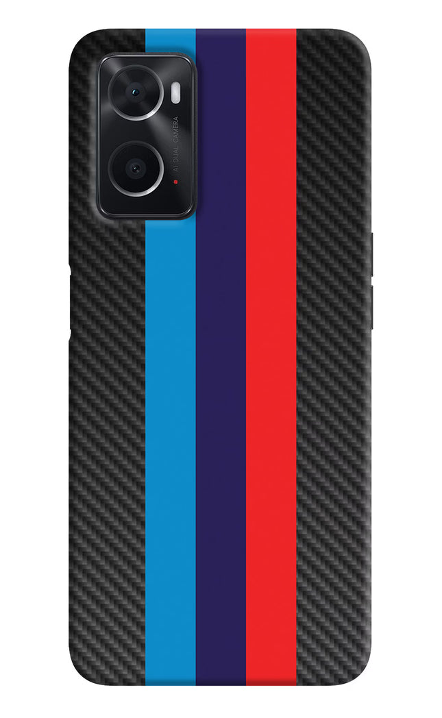 BMW Stripes Pattern Oppo A76 Back Cover