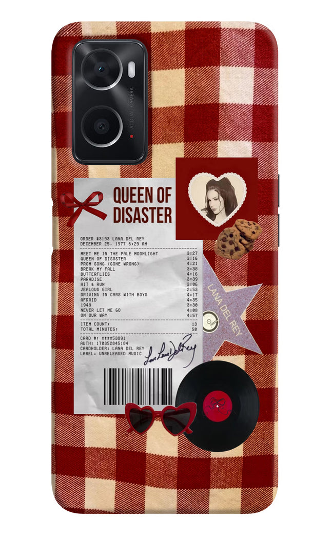 Queen of Disaster Oppo A76 Back Cover