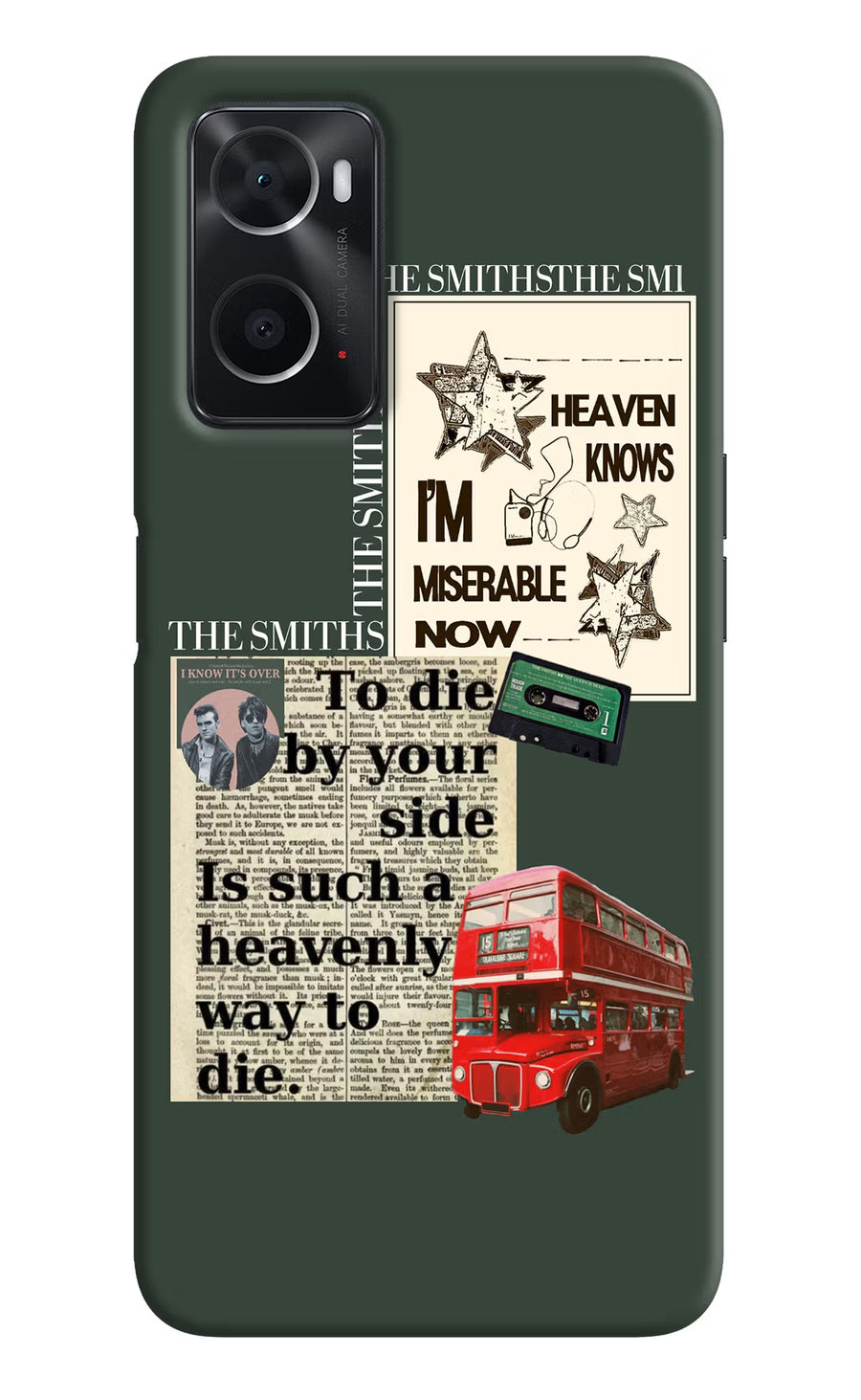 The Smiths Oppo A76 Back Cover, Hard case