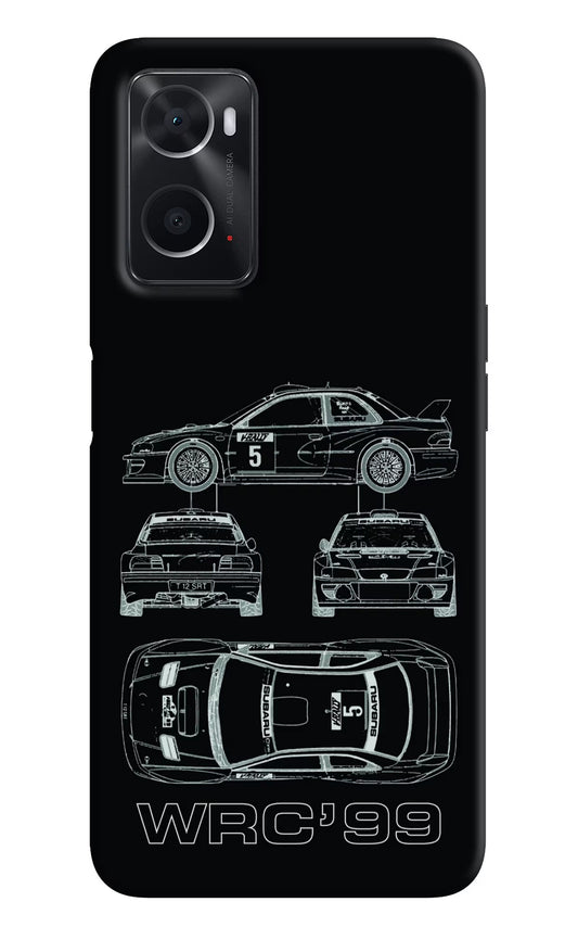 WRC'99 Oppo A76 Back Cover