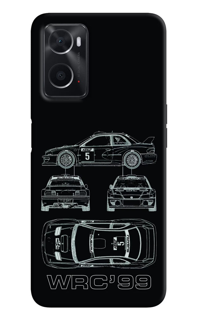 WRC'99 Oppo A76 Back Cover