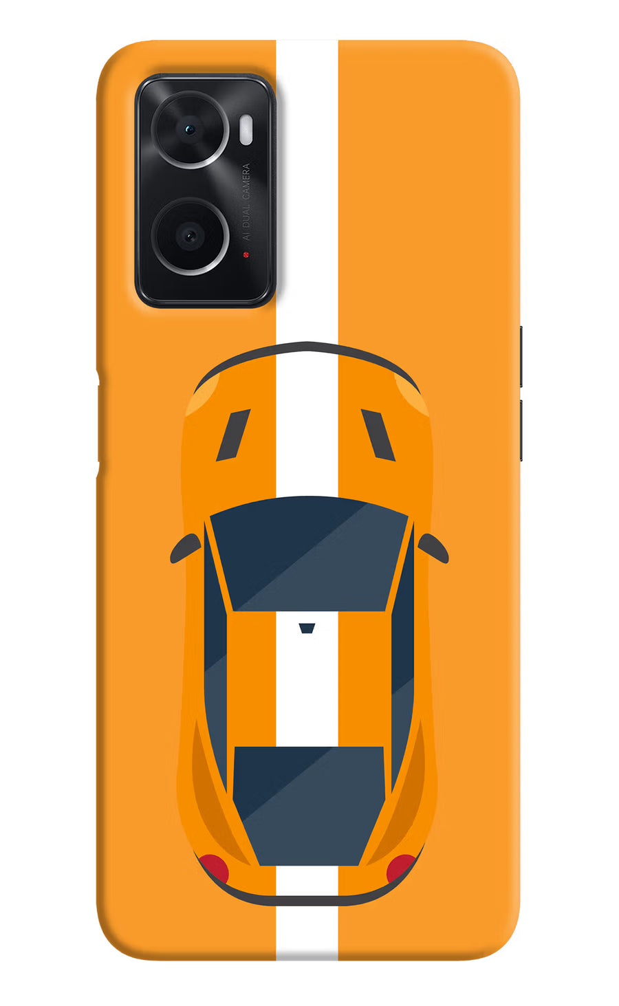 Highway Pursuit Oppo A76 Back Cover, Hard case