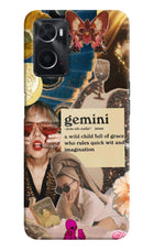 Gemini Zodiac Oppo A76 Back Cover