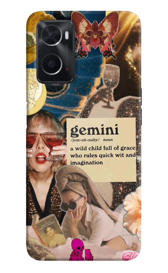 Gemini Zodiac Oppo A76 Back Cover