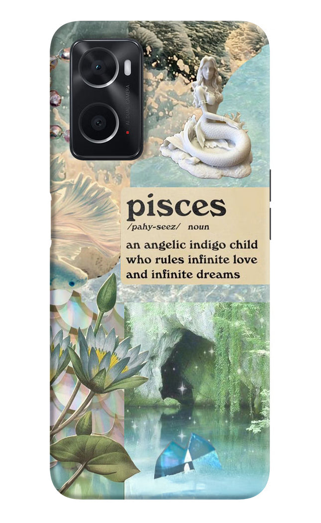 Pisces Zodiac Oppo A76 Back Cover