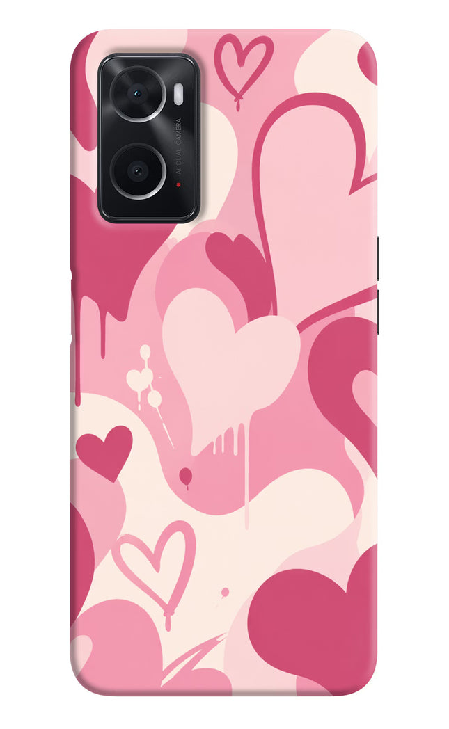 Hearty case Oppo A76 Hard Case Back Cover by Casekaro
