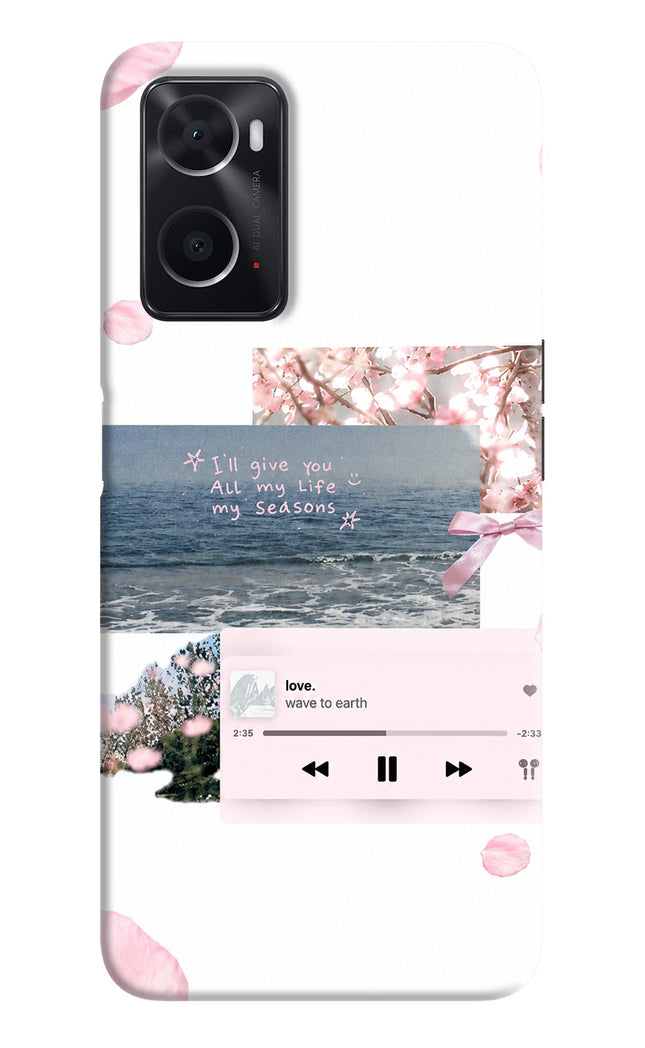 Wave to earth Oppo A76 Back Cover
