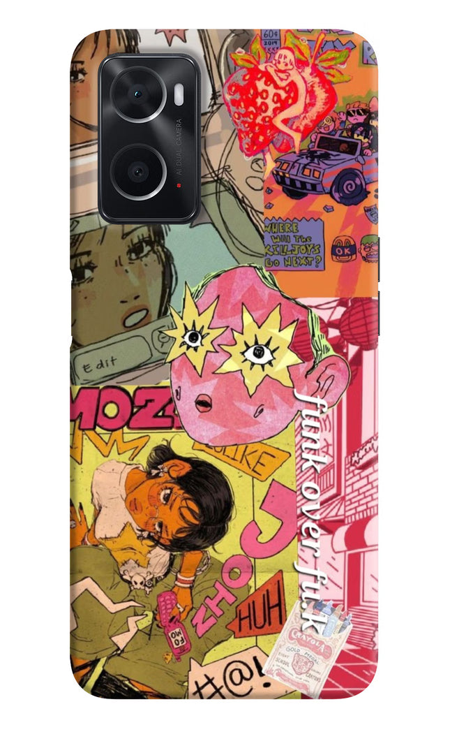 Funkover Oppo A76 Back Cover