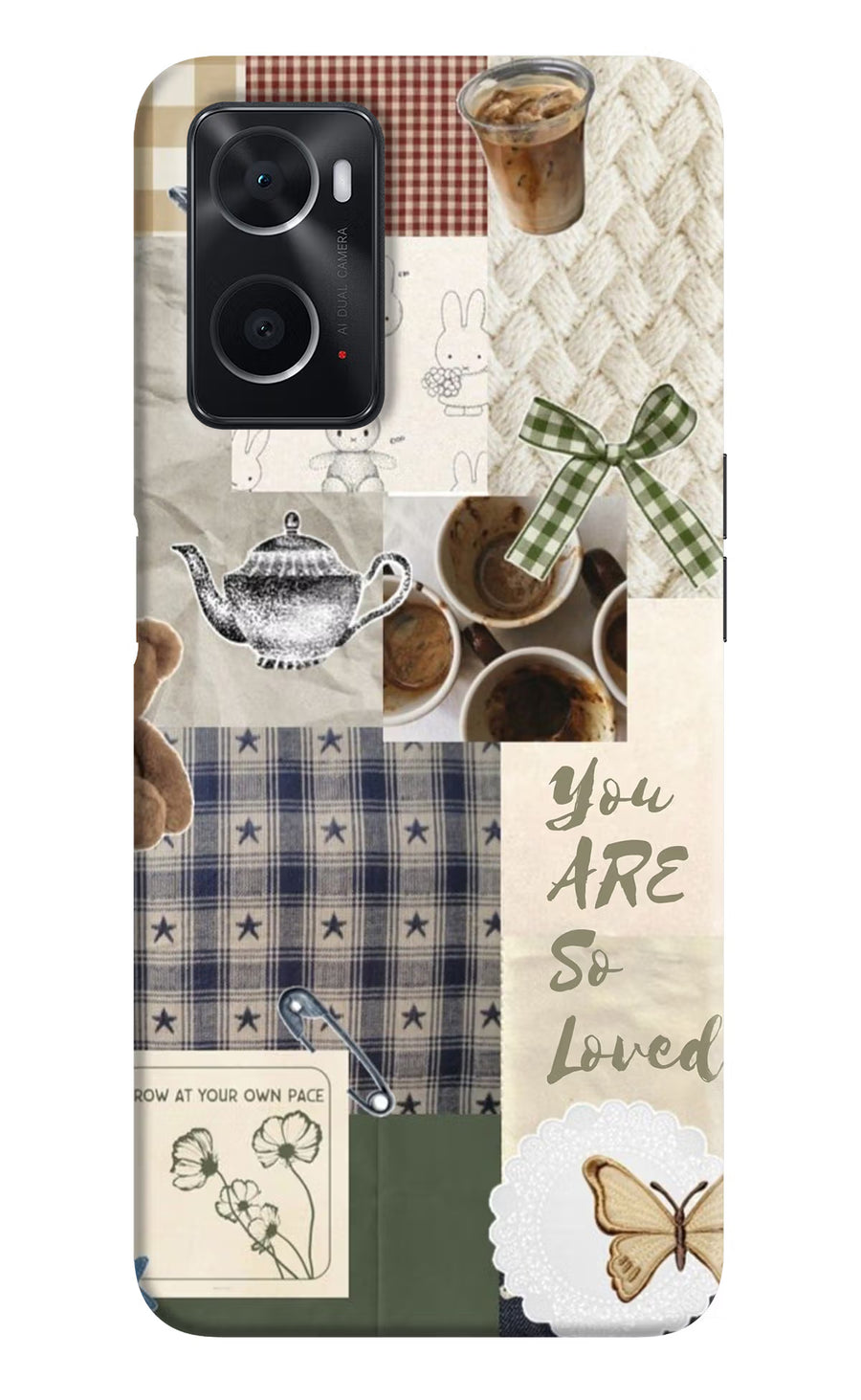 Cookie Oppo A76 Back Cover, Hard case