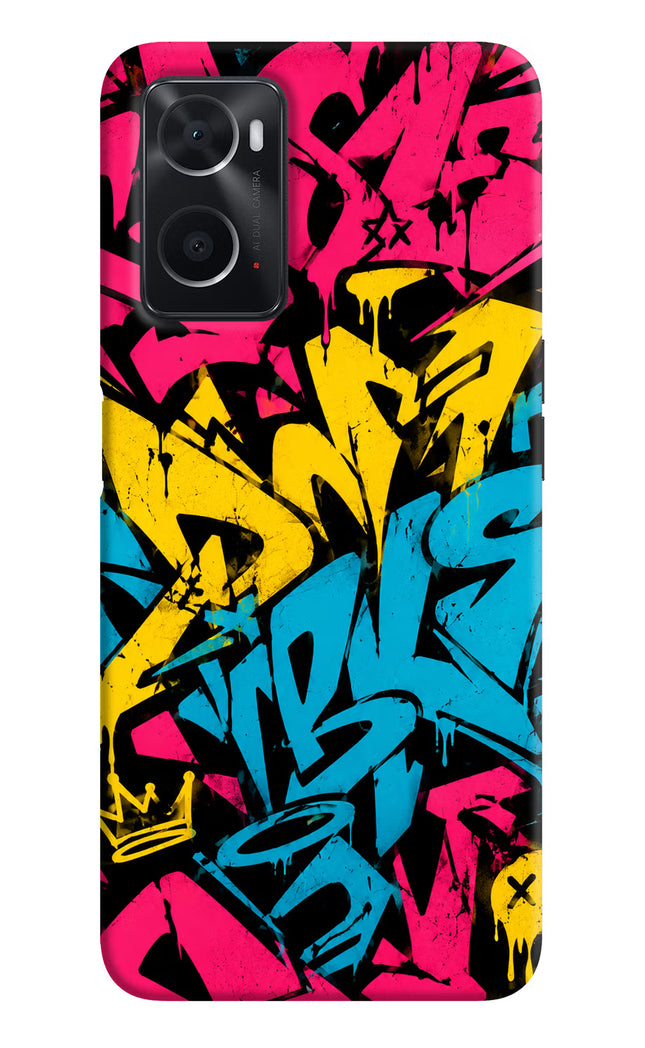 Graffiti Vibe Oppo A76 Back Cover