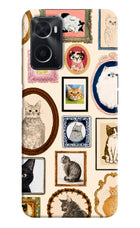 Mirror Cats Oppo A76 Back Cover