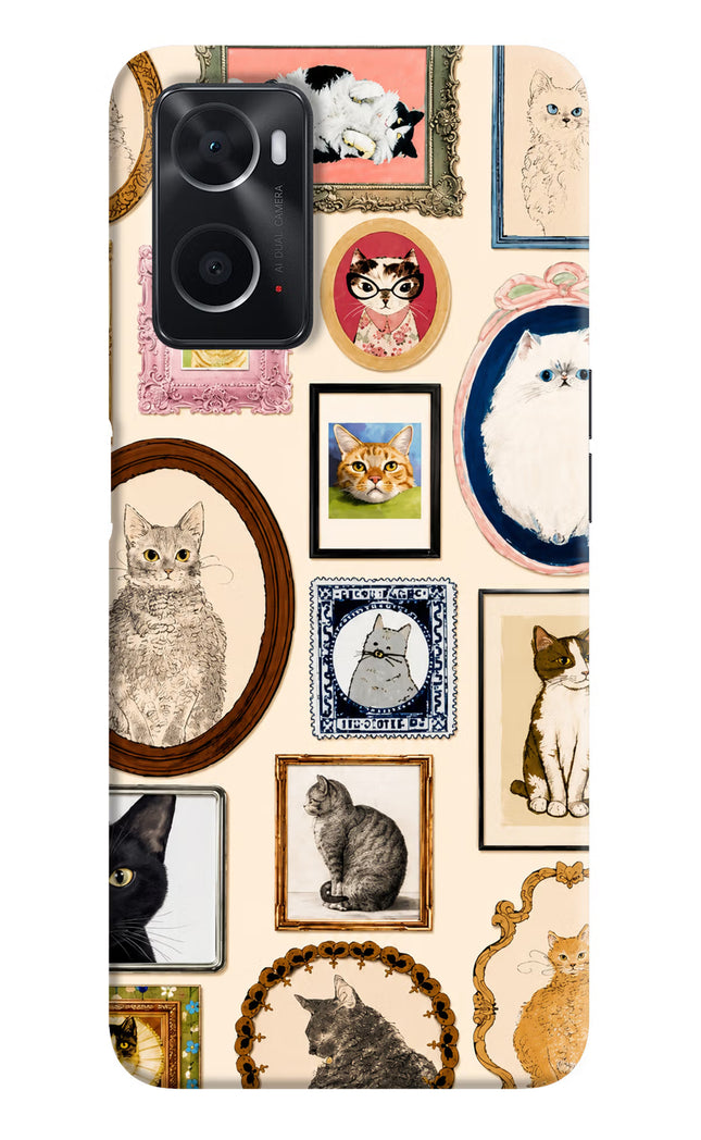 Mirror Cats Oppo A76 Back Cover