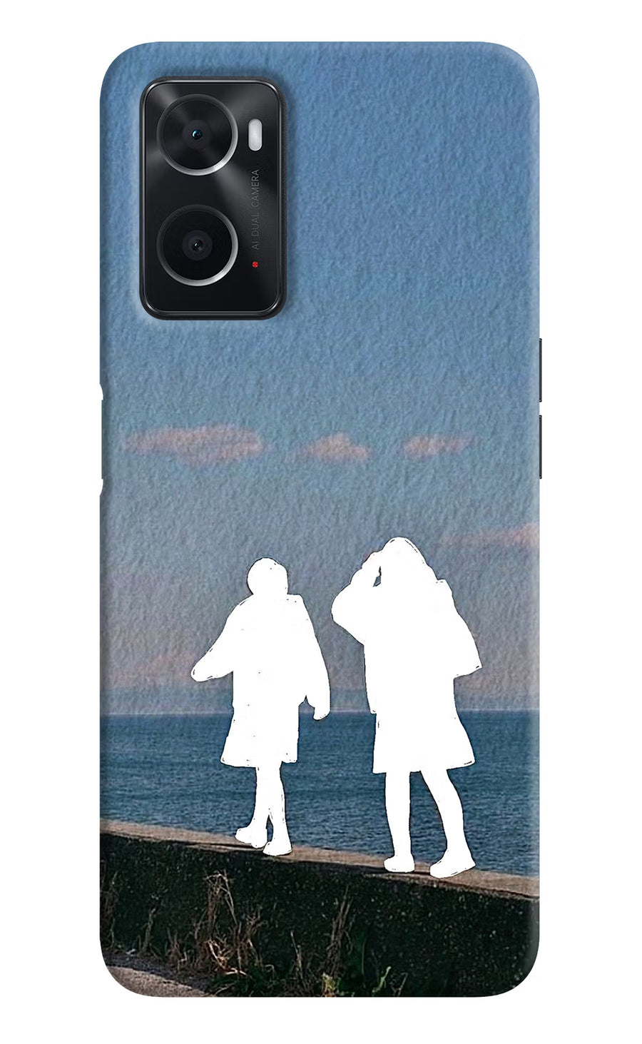 Coastal Dream Oppo A76 Back Cover, Hard case