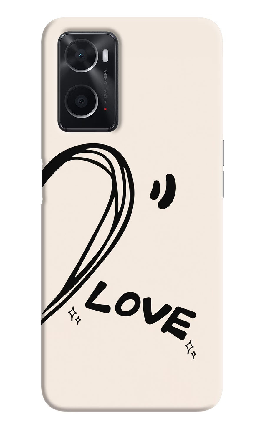 Soul Line Oppo A76 Back Cover, Hard case